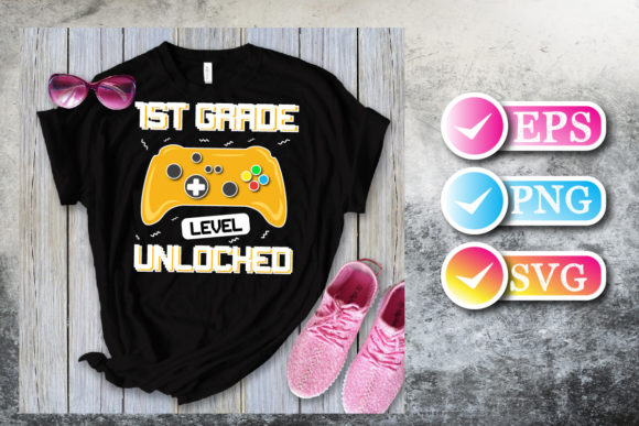 1st Grade Level Unlocked Back to School