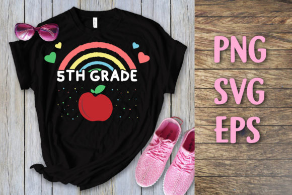 5th Grade Back to School SVG T‑shirt: A Practical Print‑on‑Demand Design