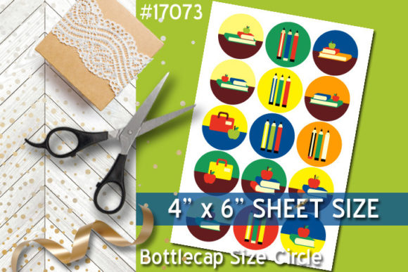 Back to School Bottlecap 4x6: A Strategic Tool for Creative Entrepreneurs and Craft Professionals