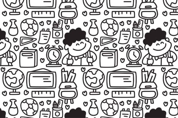 Back to School Cartoon Doodle Pattern: A Practical Guide to Choosing the Right Design Resource