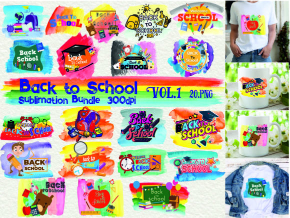 Back to School Sublimation V.1: A Creative Tool for Customization and Expression