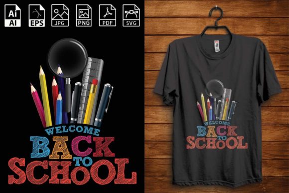 Back to School T-Shirt Design-08: A Practical Guide to Evaluating This Digital Clip Art Bundle