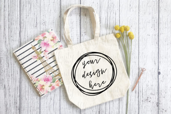 Back to School Tote Bag Mockup