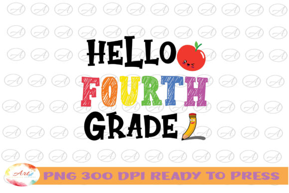 Hello Fourth Grade: Celebrating a New School Year with Creative Digital Designs
